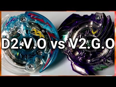 Dark Deathcyther .V.O vs Victory Valkyrie .G.O - BATALHA BEYBLADE BURST! ベイブレードバースト