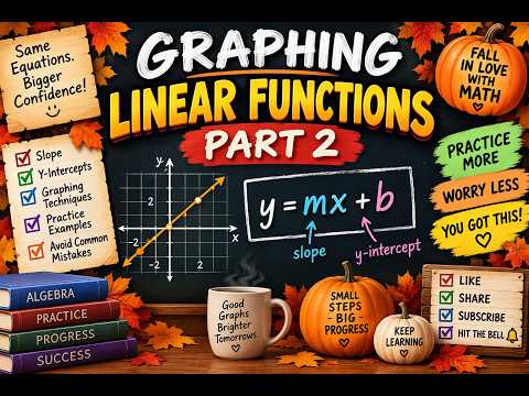 Math 30 - Day 11 - Graphing Linear Functions part 2