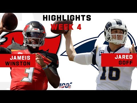 Winston & Goff Throw for Over 900 Yds & 6 TDs! | NFL 2019 Highlights