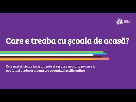Care e treaba cu școala de acasă