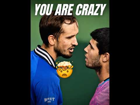 Alcaraz Crazy Rally vs Medvedev🤯