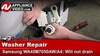 Samsung Washer Repair: Will Not Drain — Drain Pump