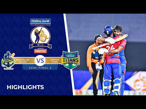 SEMI FINAL 2: Aries Kollam Sailors vs Thrissur Titans