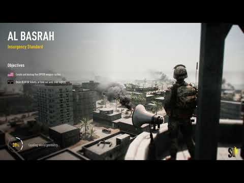 NEW Concept for map-loading screen in SQUAD! (With nostalgic music!)