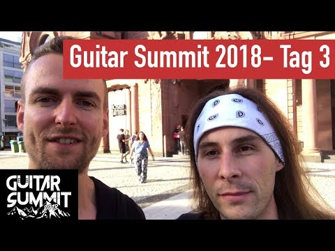 Guitar Summit 2018 - Tag 3 - Fazit und Siggi Braun Interview über seine Custom Shop E-Gitarren
