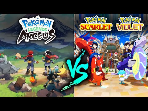 Which 2022 Pokemon was BETTER? | Legends Arceus vs. Scarlet & Violet