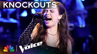 Mara Justine&#39;s Enchanting Performance of Harry Nilsson&#39;s &quot;Without You&quot; | The Voice Knockouts | NBC