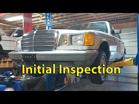 33,000 Mile 1983 Mercedes 300SD!!! - Initial Inspection