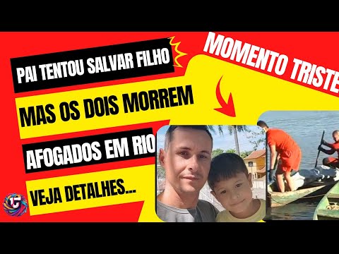 PAI TENTA SALVAR FILHO MAS OS DOIS M0RR&M AF0GAD0S 