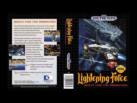 Thunder Force IV/Lightening Force | SEGA Genesis Full Soundtrack OST (Real Hardware)