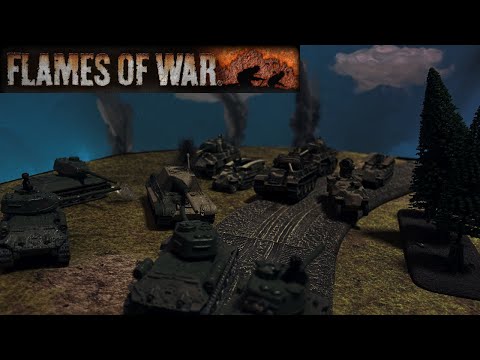 Nightfight: Berlin Germans vs Berlin Soviets, Flames of War Late War Battle Report.