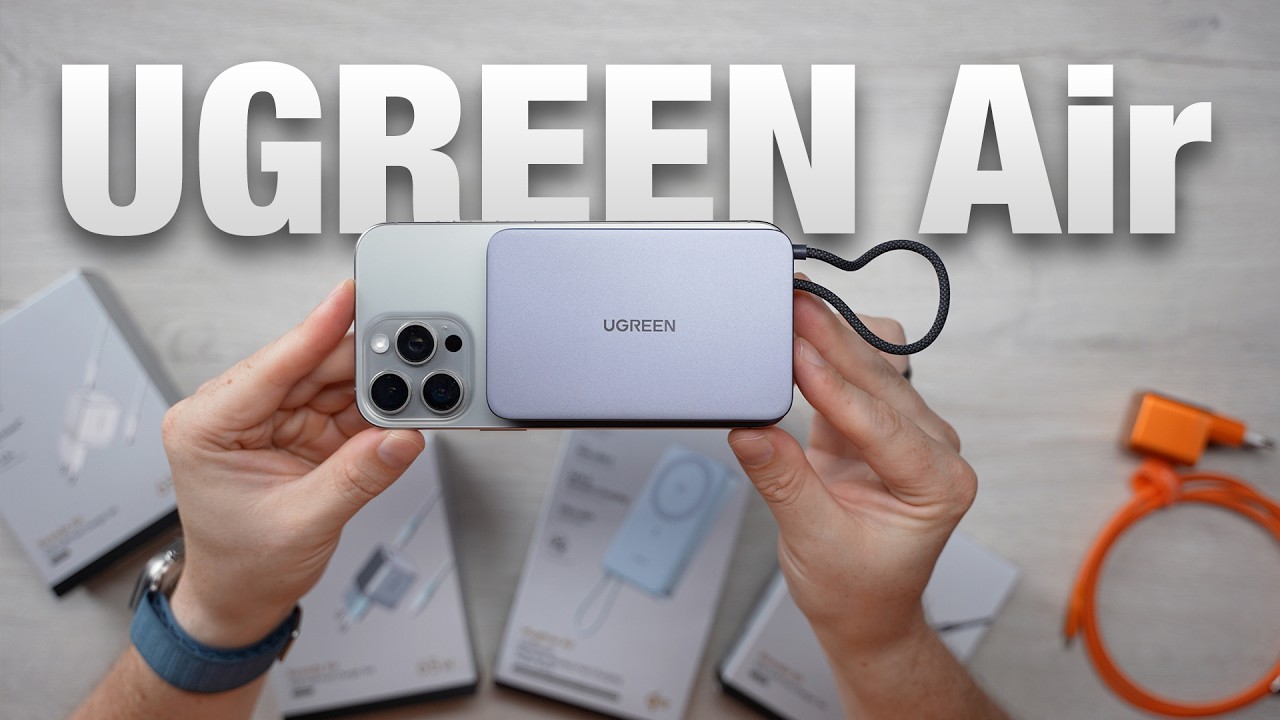 UGREEN Nexode & MagFlow Air -  Ladelösungen - Für Zuhause und Unterwegs / iPhone 17 Pro / Macbook