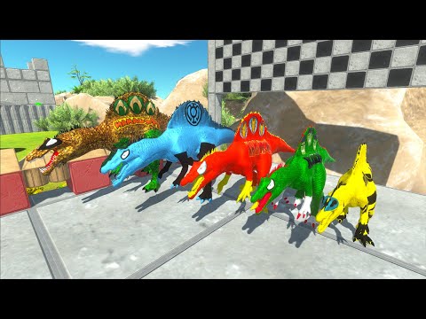Spino Speed Race Champions Marvel Justice League Hunting found Jurassic world evolution