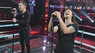 The Voice of Poland IV - Michał Rudaś vs Juan Carlos Cano - &quot;Cryin&quot; - Bitwa I