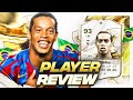 93 ICON RONALDINHO SBC PLAYER REVIEW! | FC 24 ULTIMATE TEAM