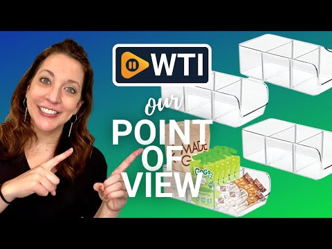 bHome Adjustable Snack Organizer Bins - WTI product video review