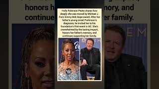 Moved by Michael J. Fox’s Bob Hope Emmy, forever #hollyrobinsonpeete #michaeljfox #shorts