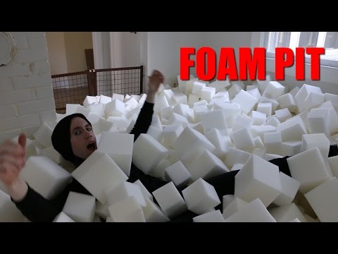 TURNING MY SPARE BEDROOM INTO A FOAM PIT
