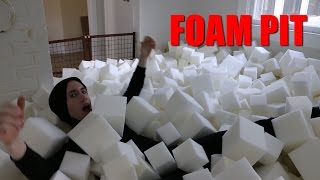 TURNING MY SPARE BEDROOM INTO A FOAM PIT