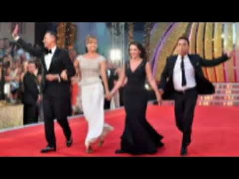 Strictly Come Dancing stars strut their stuff on red carpet