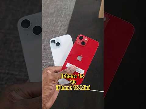 iPhone 15 vs iPhone 13 Mini