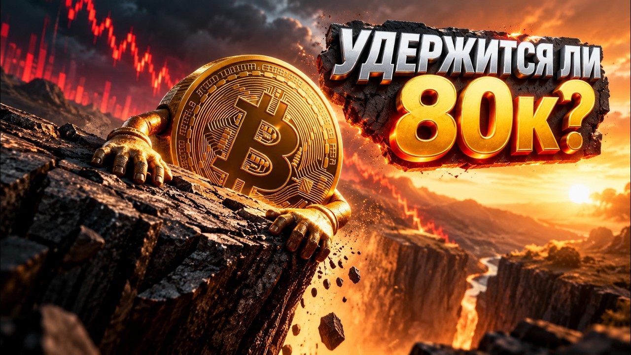 Биткоин: поддержка на 80 тысяч должна устоять!
