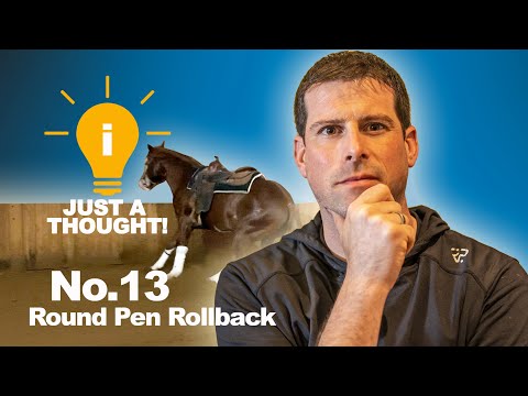 Just a thought! No.13 Round Pen Roll Back