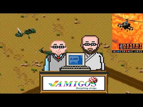 Desert Strike by Electronic Arts for the Commodore Amiga Review - Amigos Podcast 239