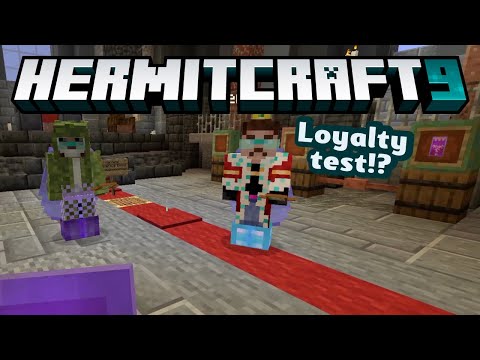 HermitCraft 9 ep 30! Loyalty test from RenTheKing!