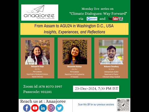 From Assam to AGU24 in Washington D.C., USA: Insights, Experiences, and Reflections