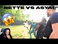 NETTE VS ASYA FULL FIGHT UNCENSORED REACTION