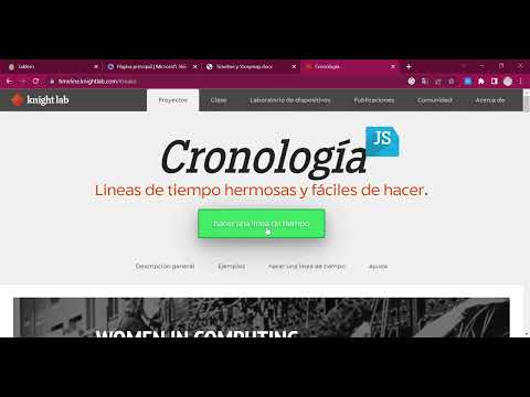 Tutoriales - Timeline JS