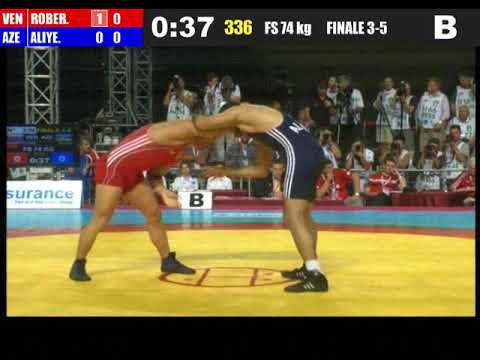 ROBERTTY MORENO Ricardo VEN vs ALIYEV Ashraf AZE