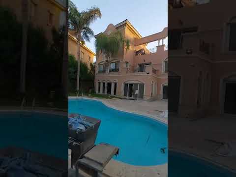 Stunning Standalone villa rent in Arabella country park club compound New Cairo Egypt