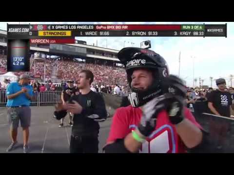 X-GAMES GoPro BMX BIG AIR Zack Warden Los Angeles 2013