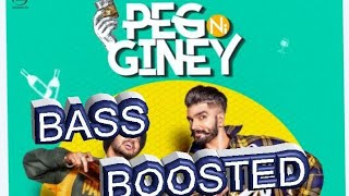 Peg ni giney | Bass Boosted | The Landers | New punjabi song 2018