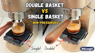 Dubbele vs. enkele korf | Waarom uw espresso zo anders smaakt!