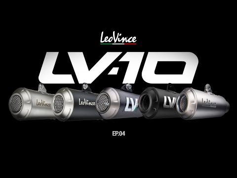Leovince LV 10 Slip On Exhaust Muffler Pipe Silencer SS 5