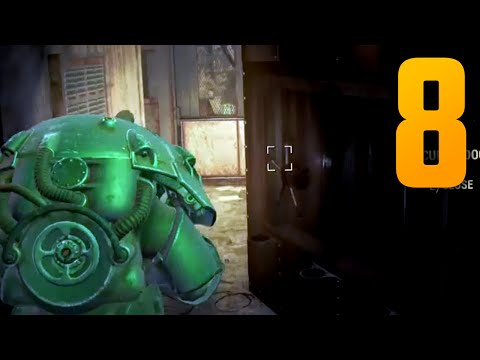 Fallout 4 Automatron DLC Walkthrough - Part 8 "HEAVY SECURITY" (Let's Play, Playthrough)