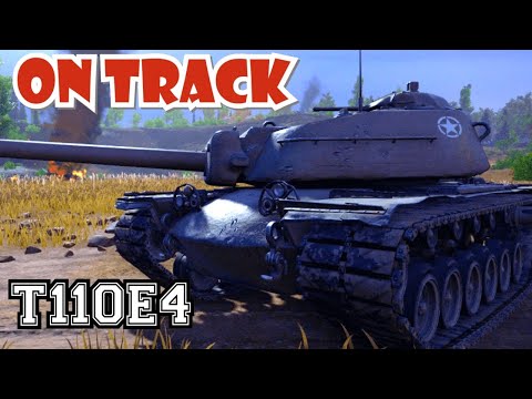 T110E4 ON TRACK || World of Tanks Hot Wheels Console PS4 XBOX