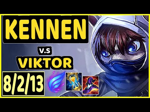 KENNEN vs VIKTOR - 8/2/13 KDA TOP GAMEPLAY - EUW Ranked GRANDMASTER