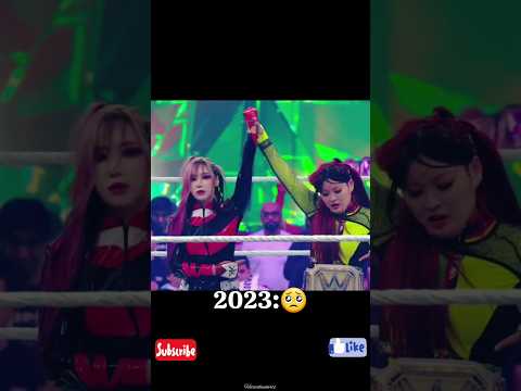 Kairi Sane and Iyo Sky then vs now edit😍❤️#kairisane #iyosky #shorts