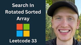 YouTube video 'Search in Rotated Sorted Array - Leetcode 33 - Binary Search (Python)'