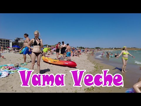 Plaja Vama Veche - Vama Veche beach - part 2, 4K, August 2025, Romania - travel calatorie vlog