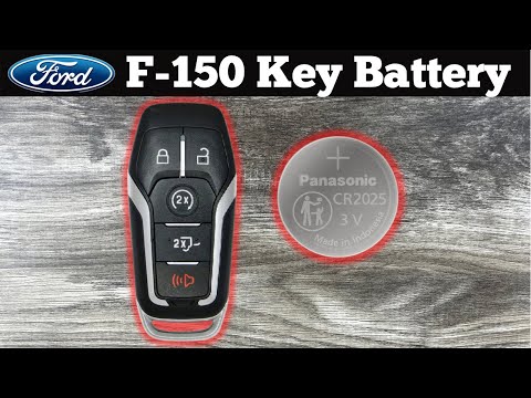 2015 - 2017 Ford F-150 Remote Key Fob Battery Change - How To Remove & Replace F150 Key Batteries