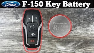 2015 - 2017 Ford F-150 Remote Key Fob Battery Change - How To Remove & Replace F150 Key Batteries