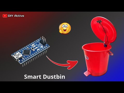 Awesome Idea Using Normal Dustbin and Arduino Nano ।। Best Science Project 2022 ।। DIY Active