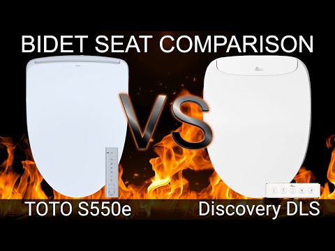 TOTO S550e Washlet vs Bio Bidet Discovery DLS Bidet Toilet Seat Comparison | BidetKing.com