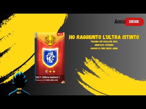 I FINALLY HAVE ULTRA INSTINCT!!! | Rise of Kingdoms ITA