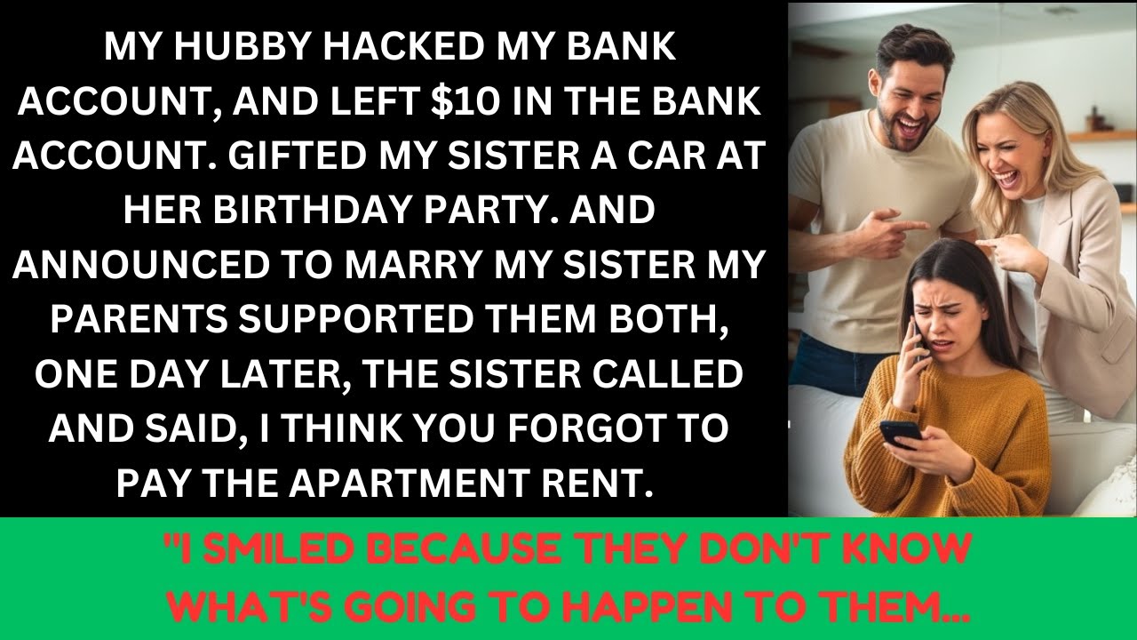 My Husband Stole My BANK ACCOUNT and Tried to Marry My SISTER
